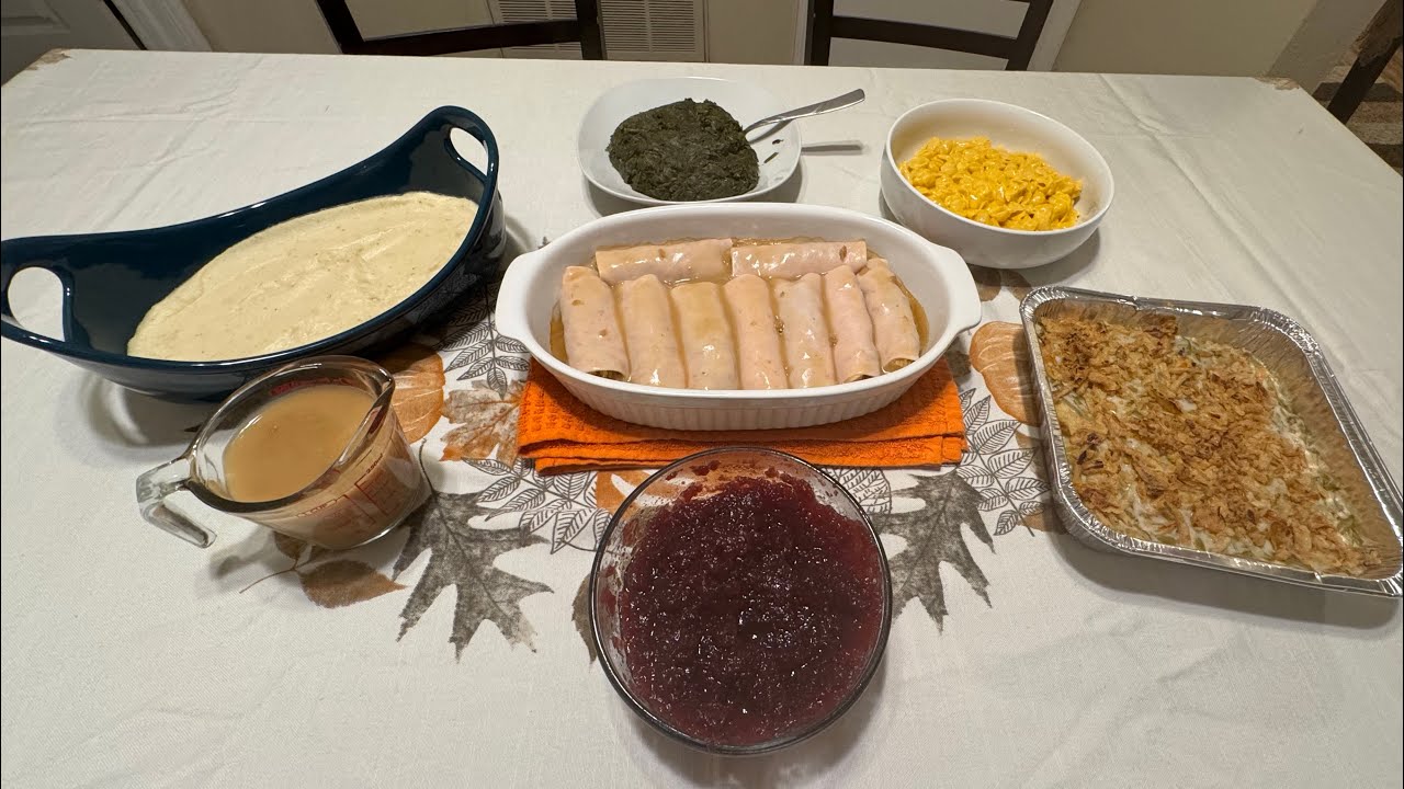 A Thanksgiving Dinner from the Dollar Tree!