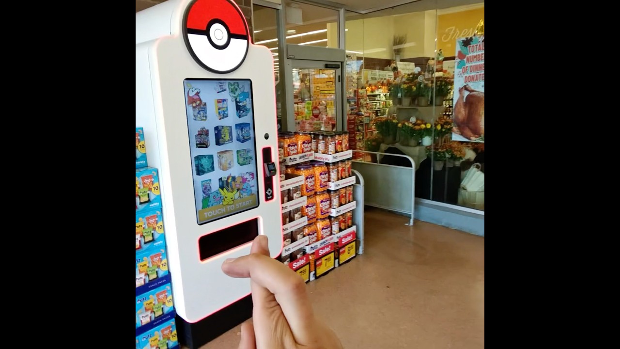 INSANE LUCK! Lucky Pokemon kiosk!#pokemoncenter #pokemonchannel #pokemontcg
