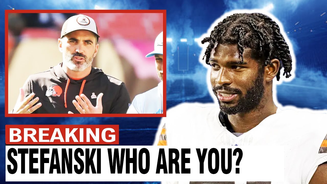 Browns QB Coach EXPLODES On Stefanski For SNUBBING Shedeur In Practice!
