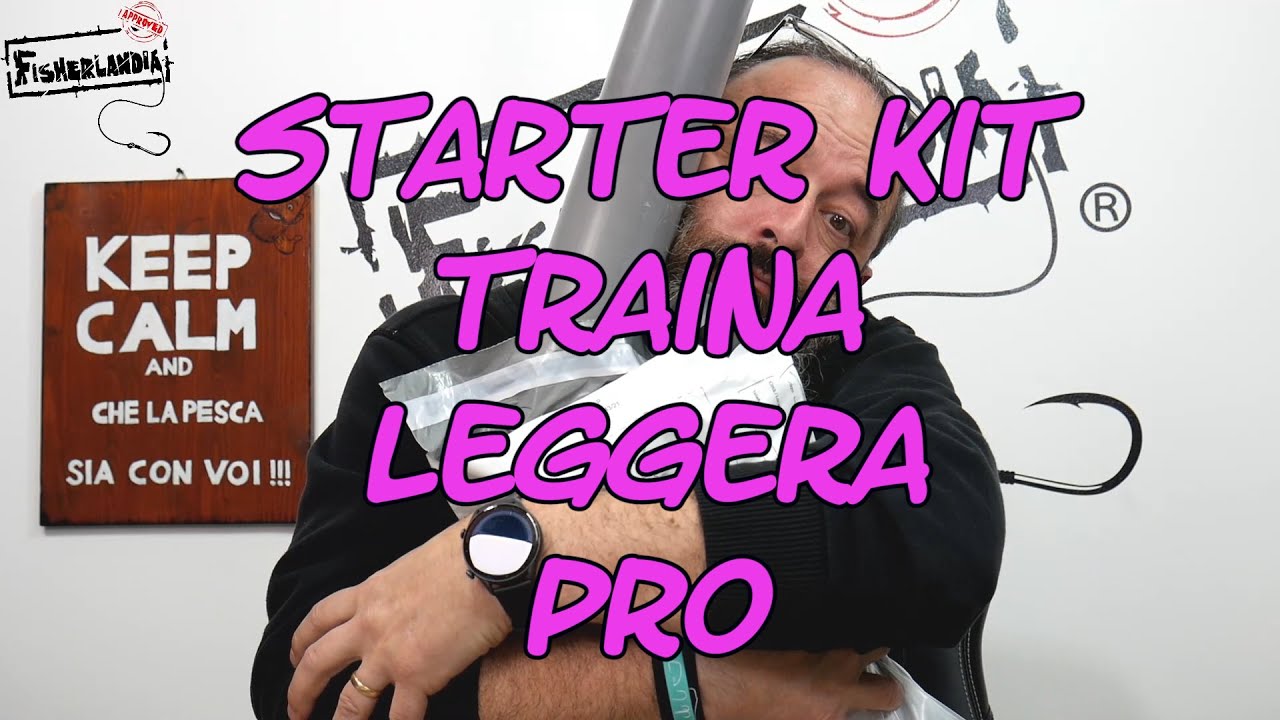 STARTER KIT TRAINA LEGGERA PRO by FISHERLANDIA