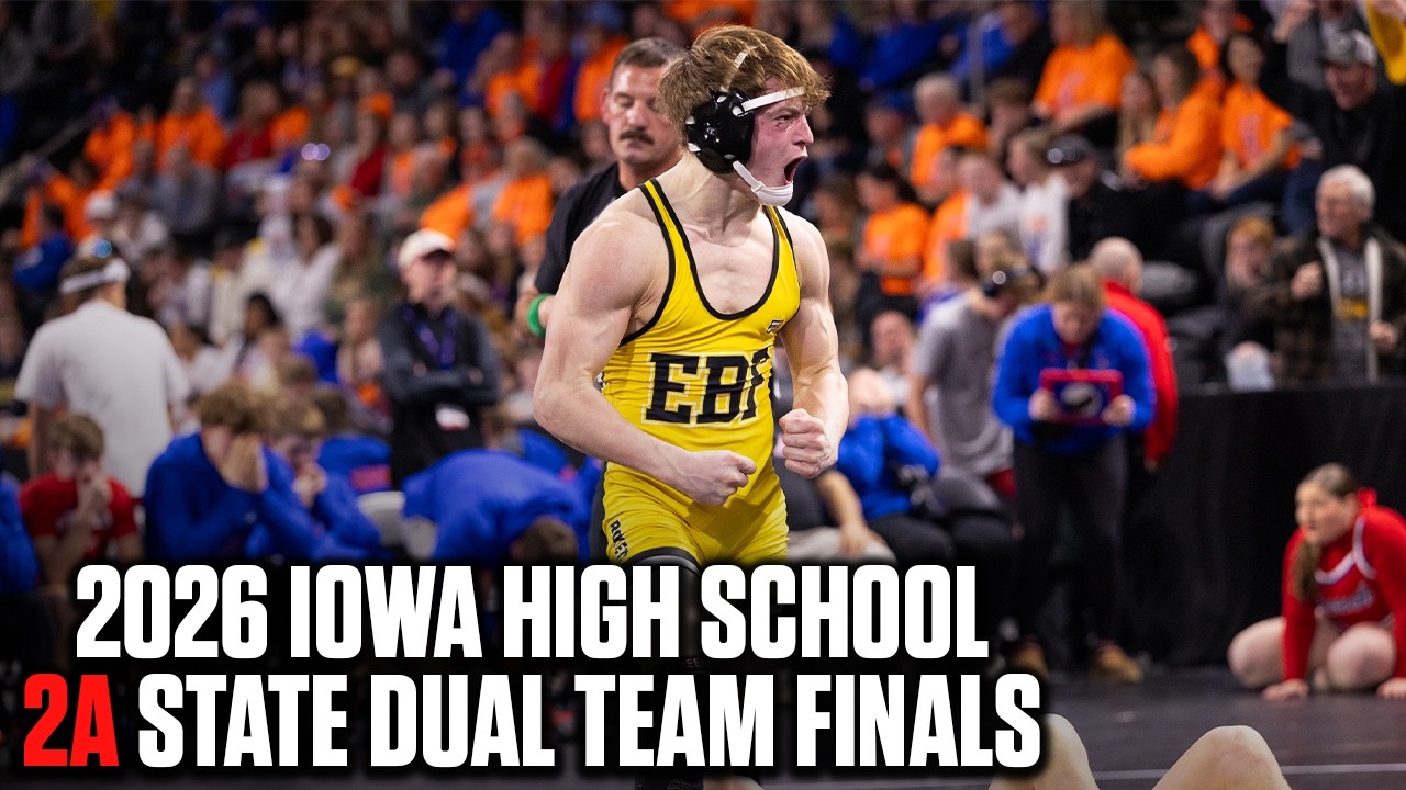 Decorah vs Eddyville-Blakesburg-Fremont | 2026 2A Iowa State Dual Team Tournament Finals