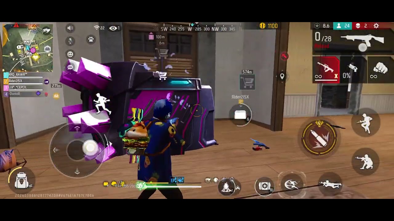 PAKET KOMPLIT!! SVD-Y PLUS PAKE PERDAM AUTO DIEM DIEM PANEN KILL#freefire #gamer #ff #trending #fyp 
