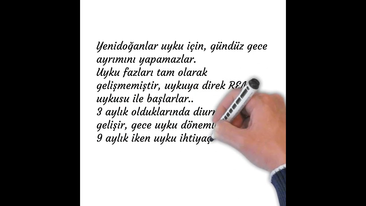 Çocukluk çağında uyku ve uyku bozuklukları uyku terörü Prof Dr Burak Tatlı