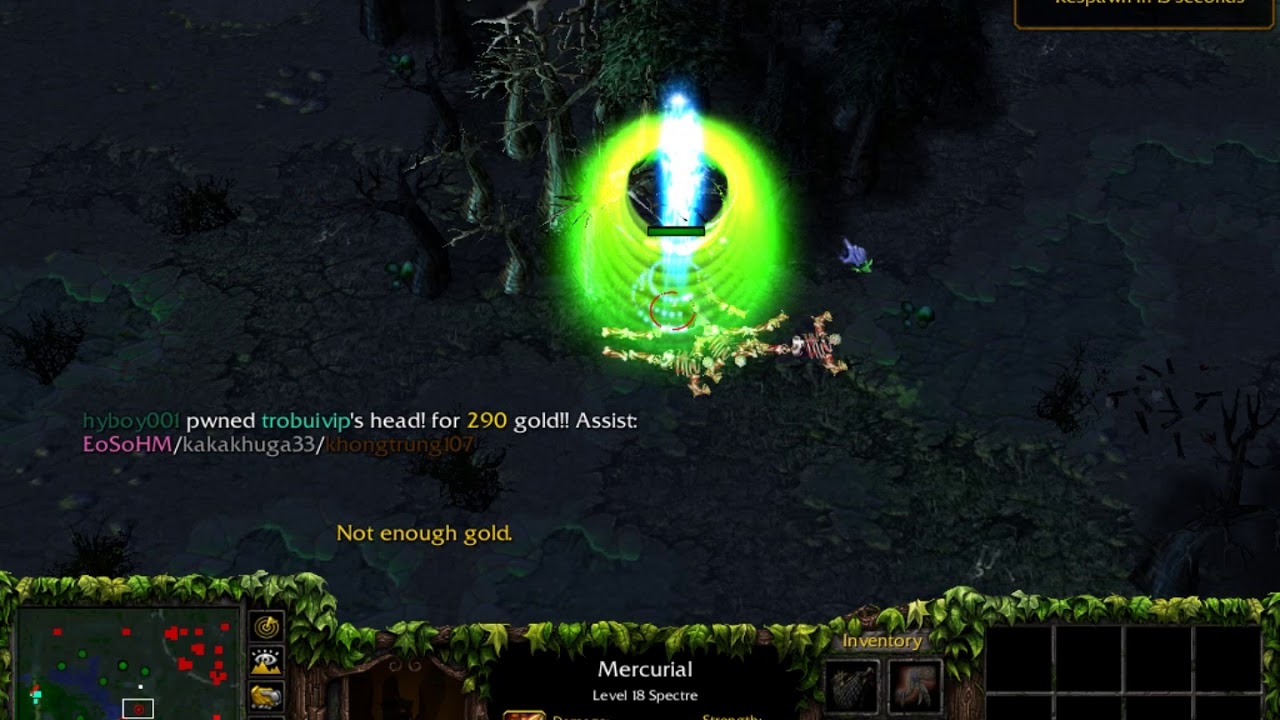 trobuivip Dota Imba legend 2k18 cen + luna +hus + kiến skill bá đạo vãi