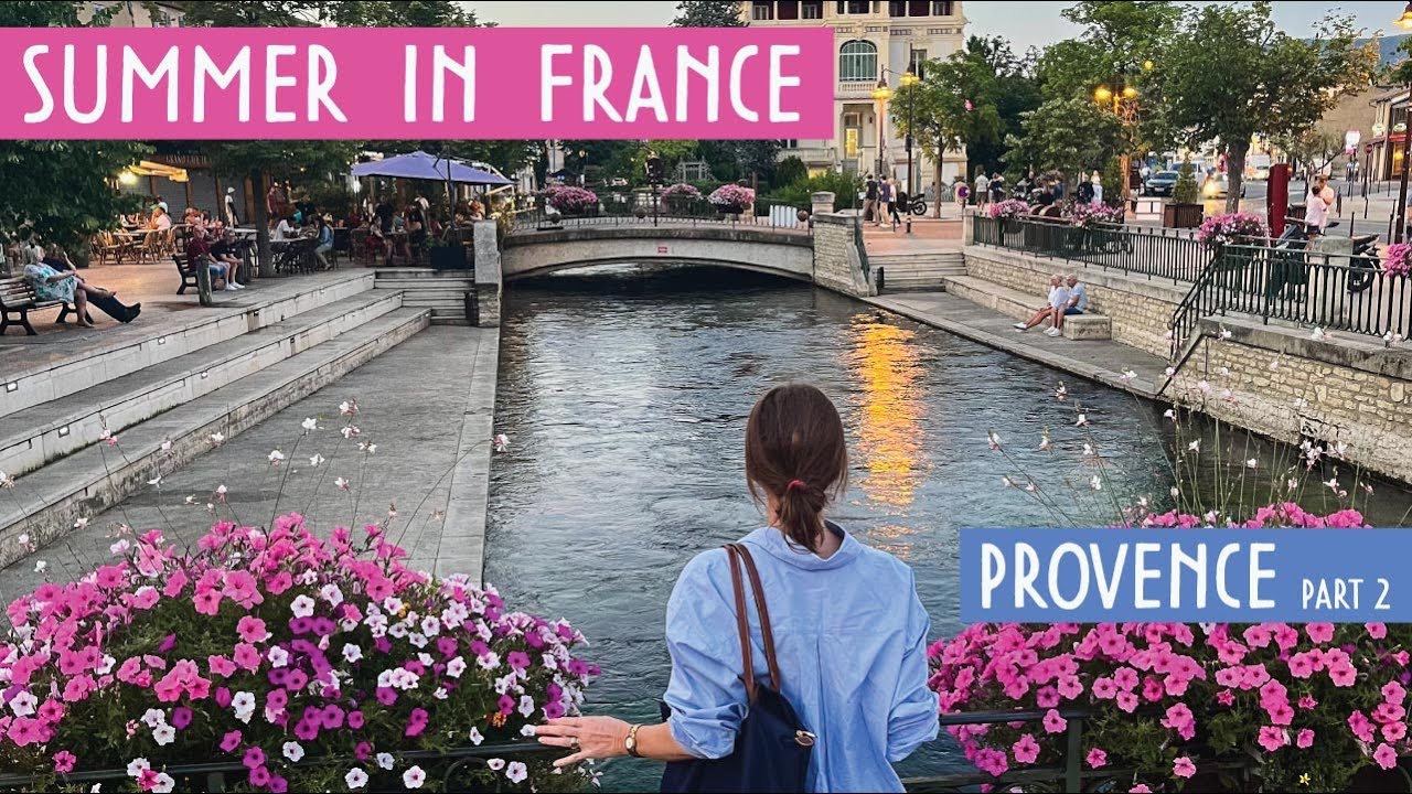 Summer in France | Provence, Village Road Trip | Travel Vlog (part 2)