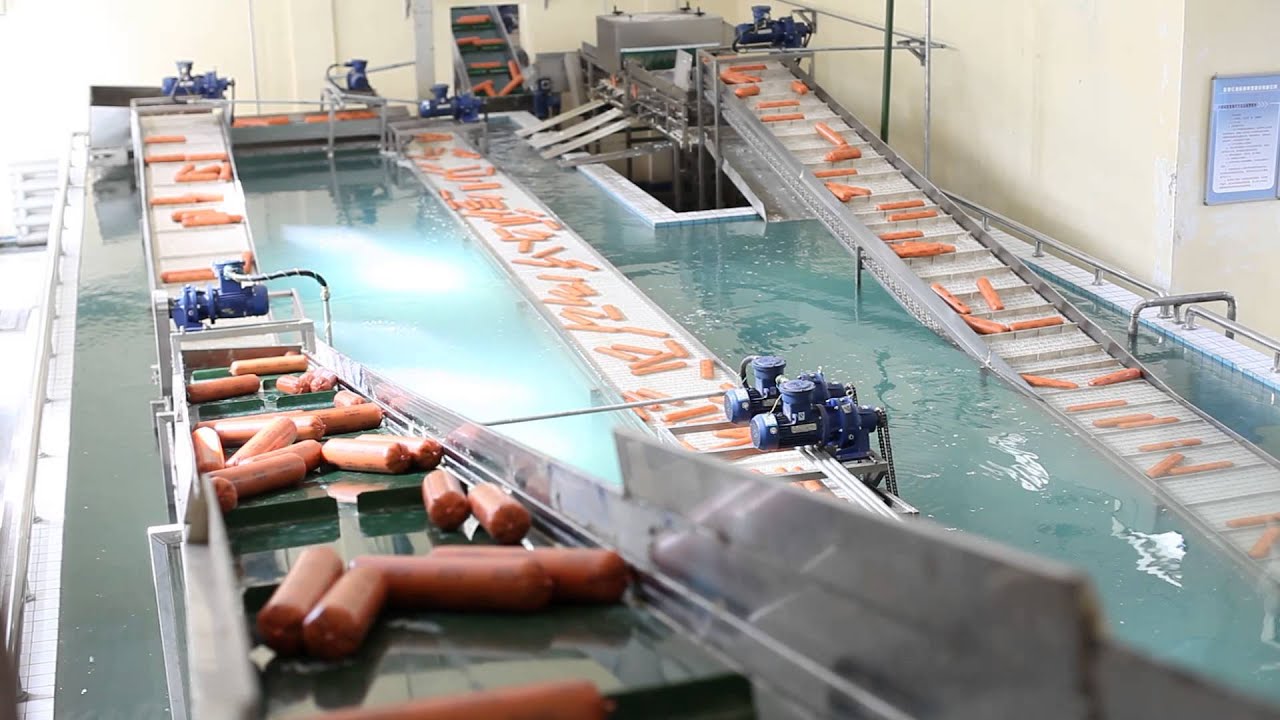 shaanxi hongqi industrial explosive group  work site - view of production line
