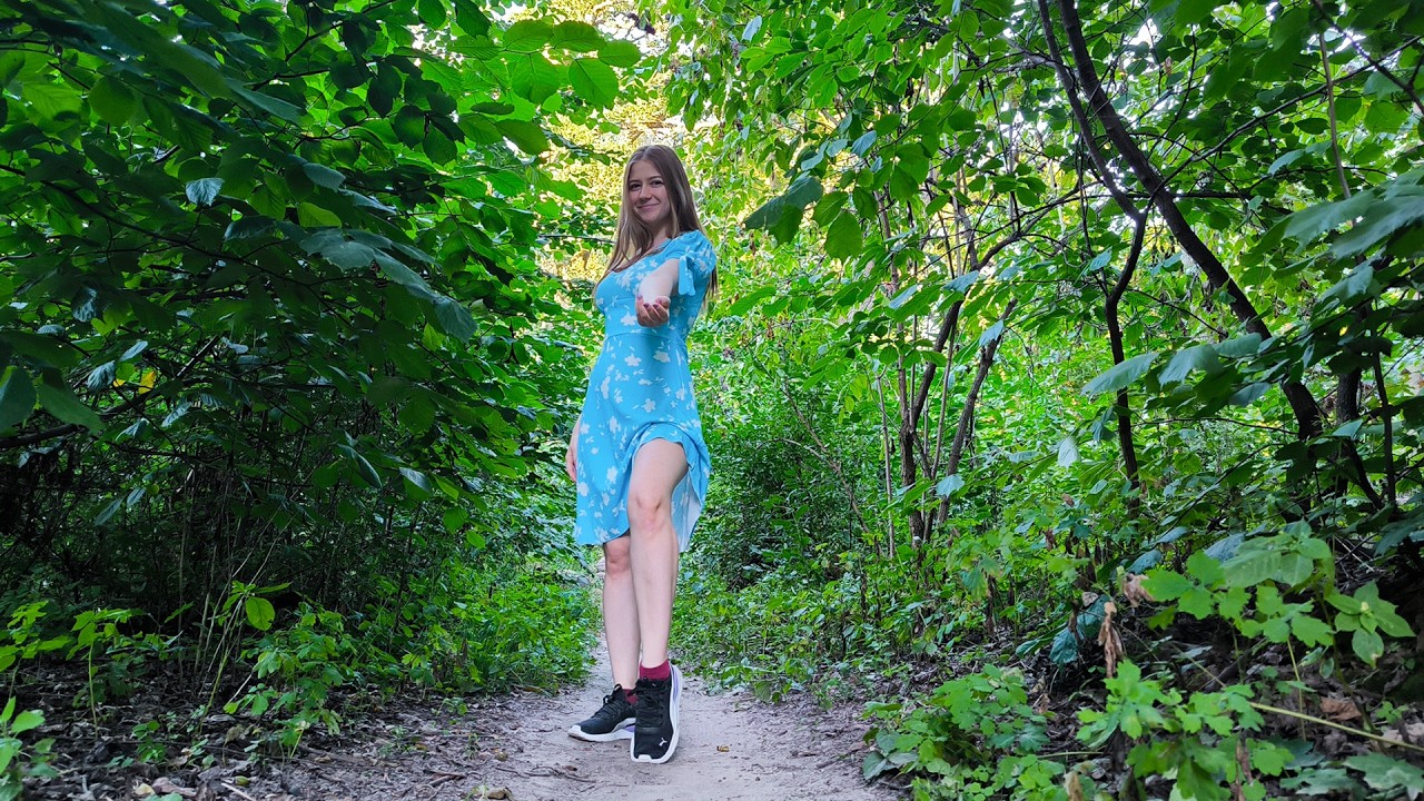 Evening Forest Walk with Nika | ASMR Relaxing Nature Sounds