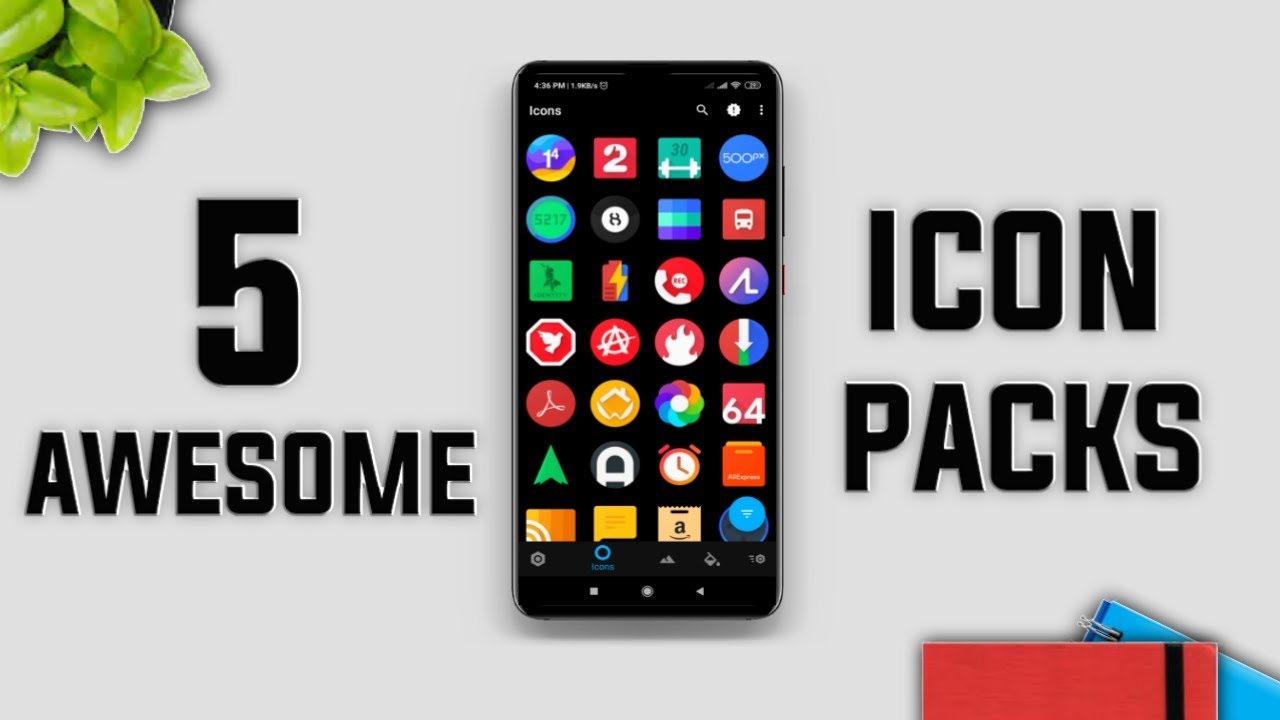 Top 5 Best Icon Packs For Android || Best Icon Packs 2020