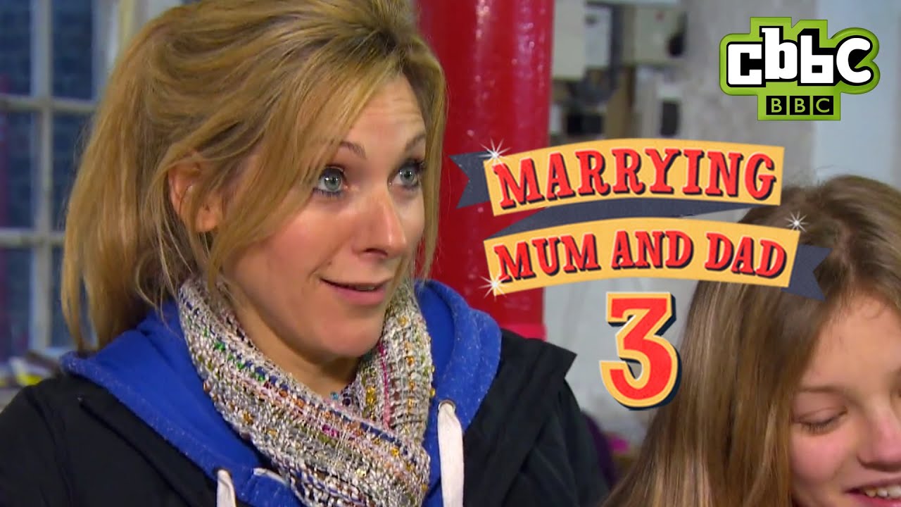 CBBC: Marrying Mum and Dad - Last-minute wedding dress!