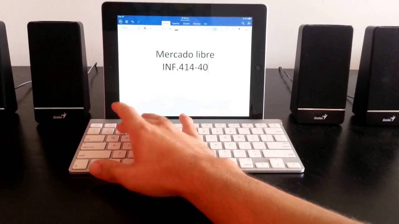 teclado apple compatible con iPad 4g