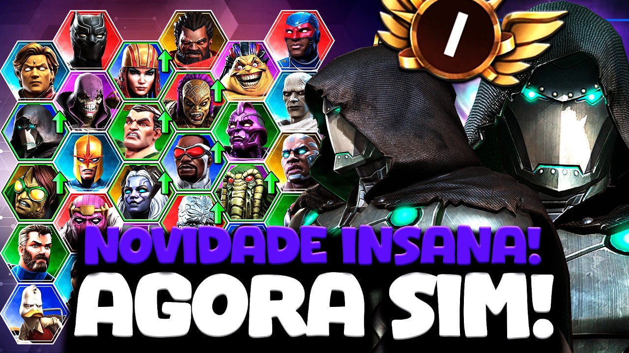 ASCENSÃO MUDA TUDO! OS CAMPEÕES AGORA ESTÃO MAIS FORTES... CONFERE AÍ! - Marvel Torneio de Campeões