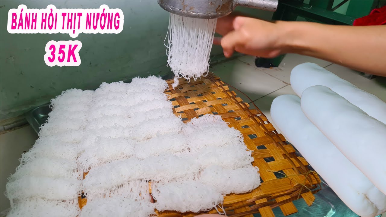 Độc đáo Bánh Hỏi Thịt Nướng 35K hút khách thời Cô Vít ở Sài Gòn