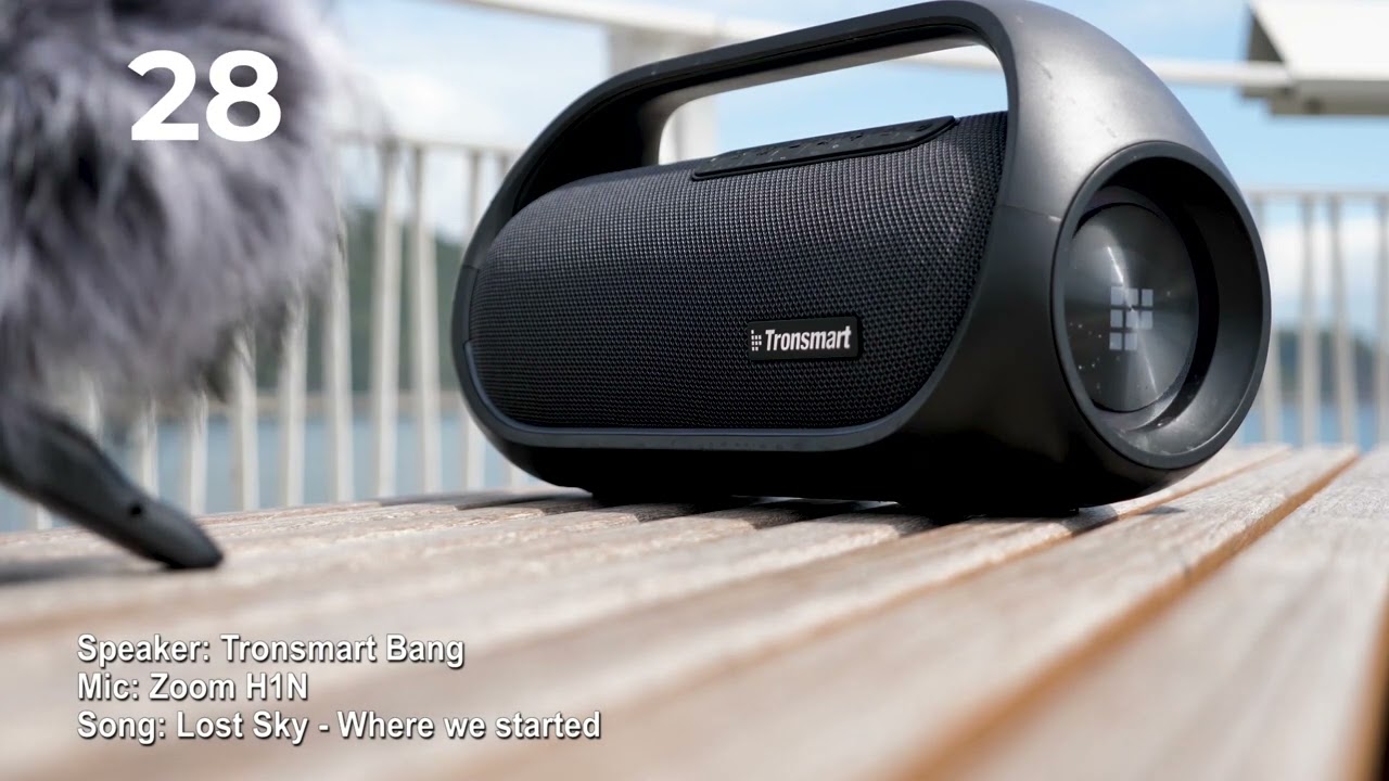 Tronsmart Bang Audio Test 2 - Outdoors