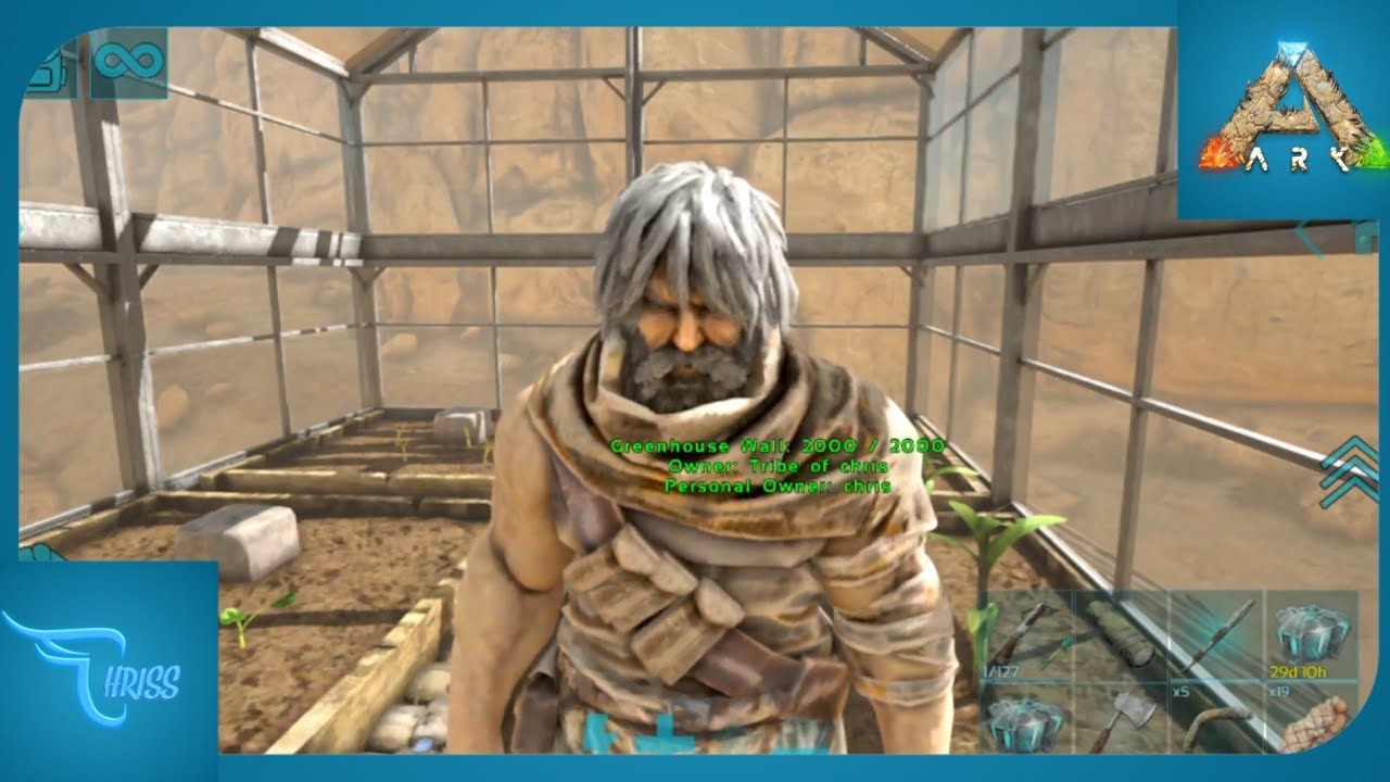 MENCOBA MEMBUAT GREEN HOUSE EPS 19 || ARK: Ultimate Scorched Earth Mobile