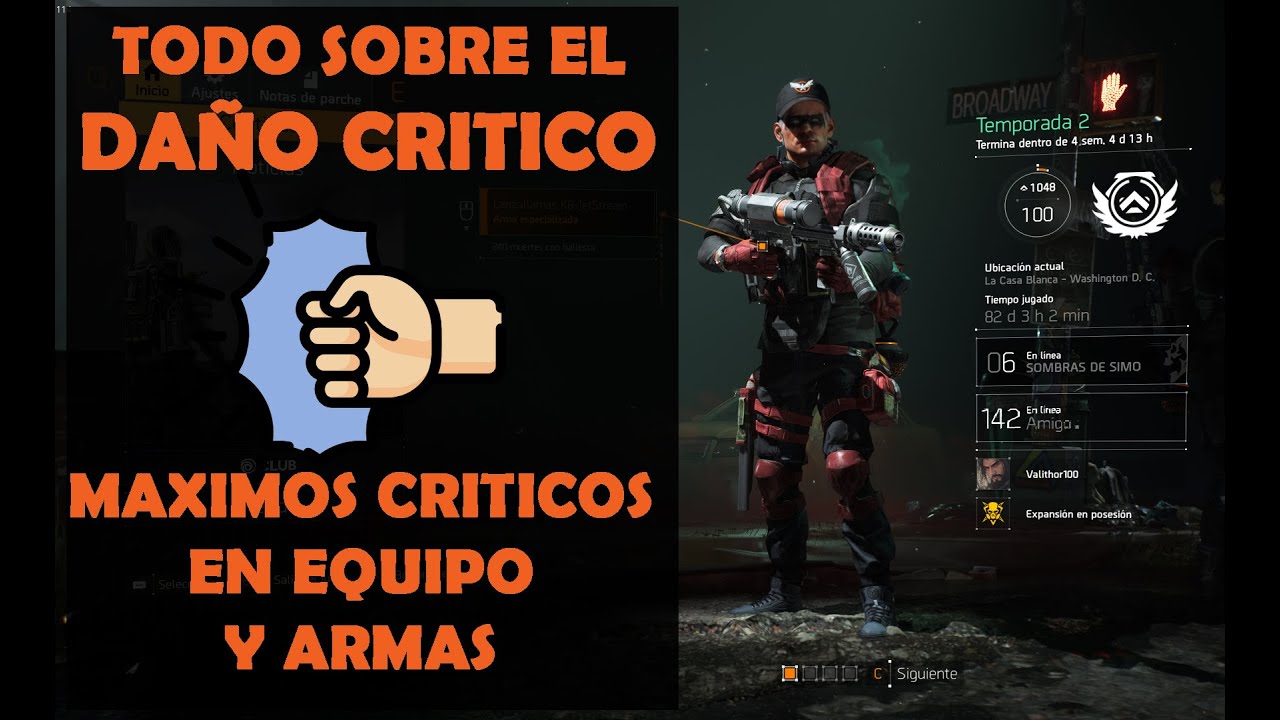 THE DIVISION 2.  Todo sobre el daño critico explicado