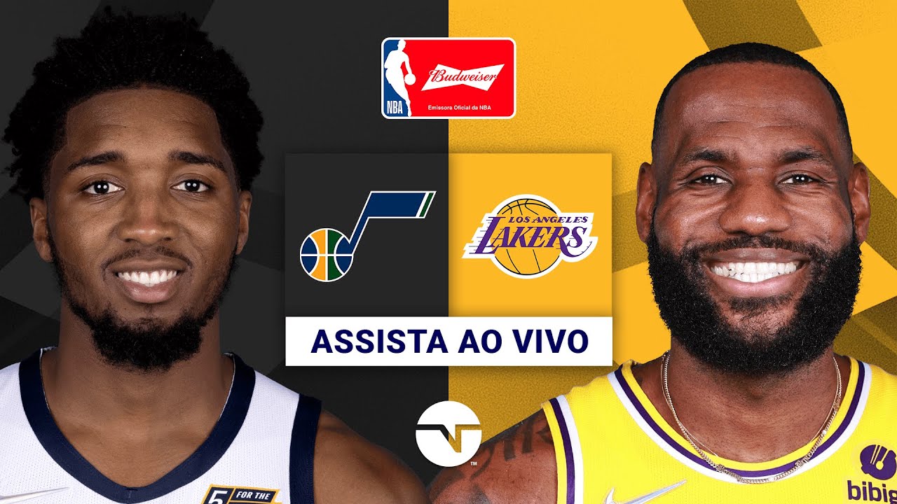 LAKERS LUTA PELOS PLAYOFFS! UTAH JAZZ X LOS ANGELES LAKERS | NBA AO VIVO E COM IMAGENS