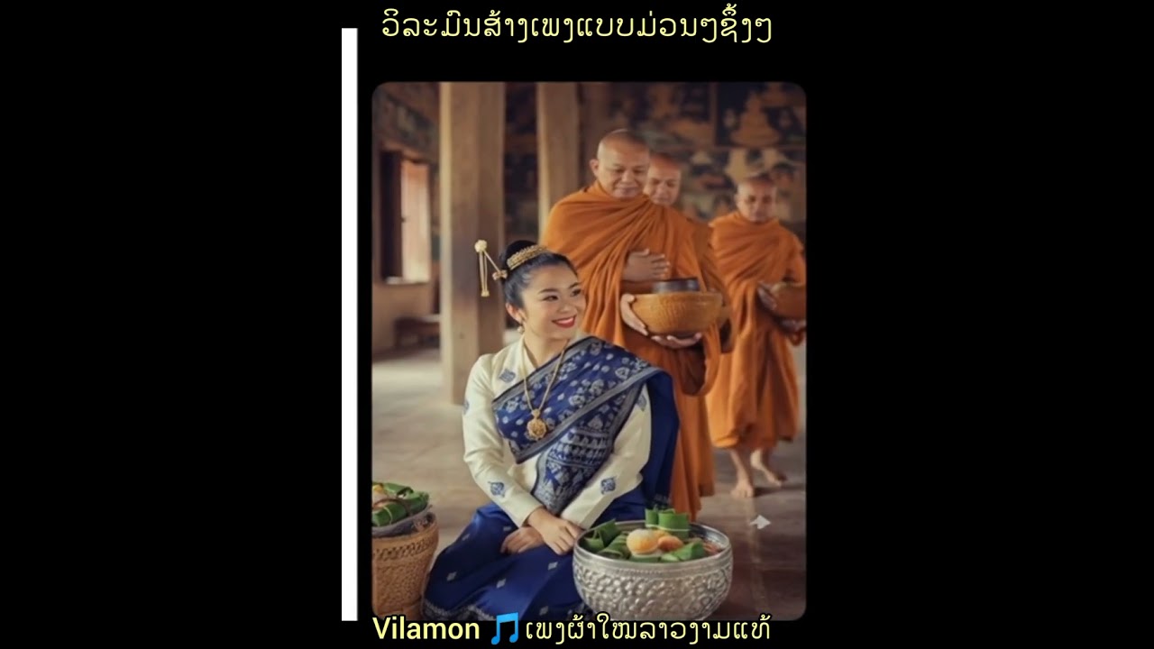 #🎵ເພງຜ້າໃໝລາວງາມແທ້🎵เพลงผ้าไหมลาวแท้🎵วิละมนคนสร้างเพลงฟังแบบซึ้งๆ❤️
