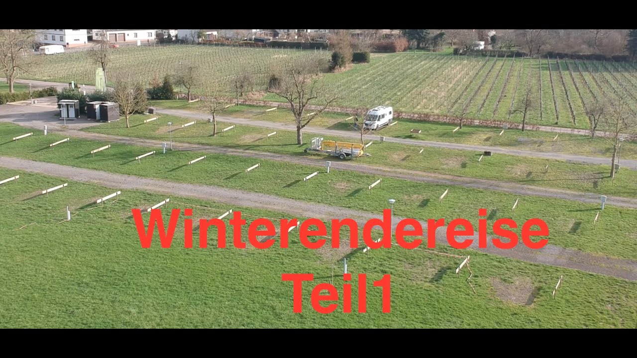 Winterende  Teil1, Pünderich Stellplatz