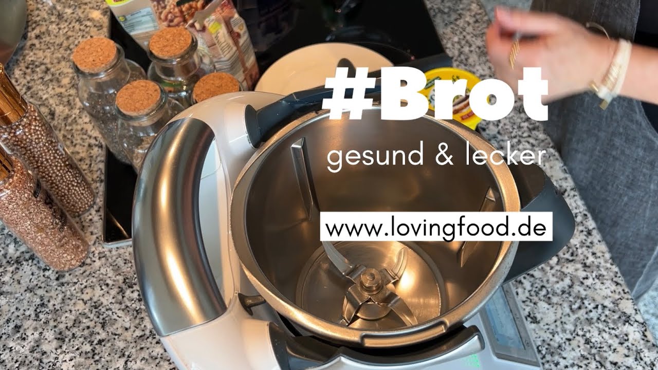 Gesundes Brot einfach und unkompliziert backen.