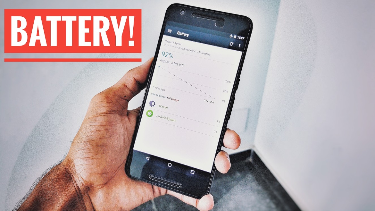 10 Ways to Fix/Improve Android 7.1 Nougat Battery Life | On almost any Android | Nexus 6P