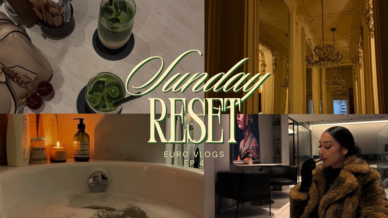 Sunday Reset / Euro Vlogs / visited the most beautiful library