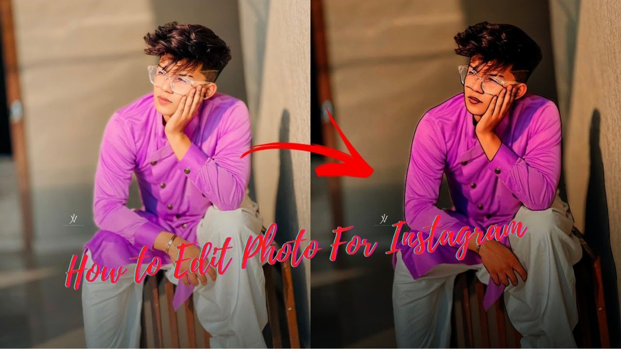 How To Edit Photo For Instagram 🔥 || Riyaz Aly .