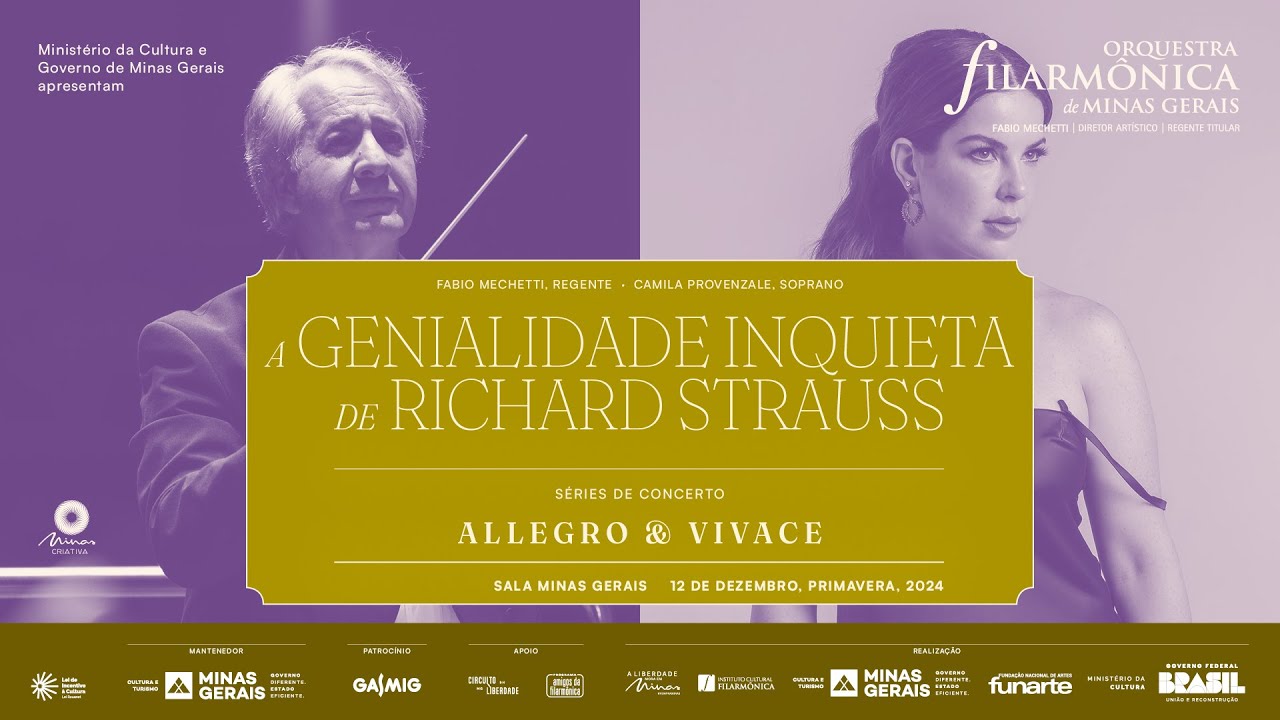 A genialidade inquieta de Richard Strauss | Fabio Mechetti e Camila Provenzale