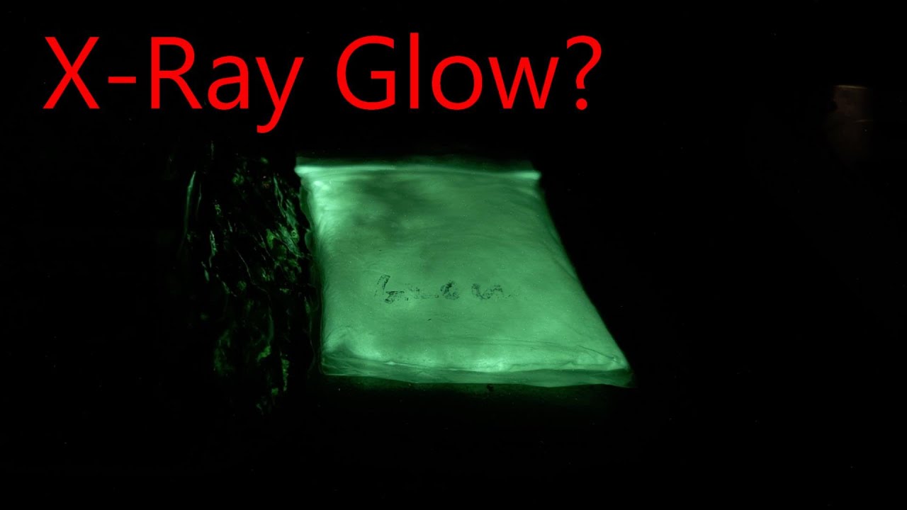 Trying to make stuff glow with radiation