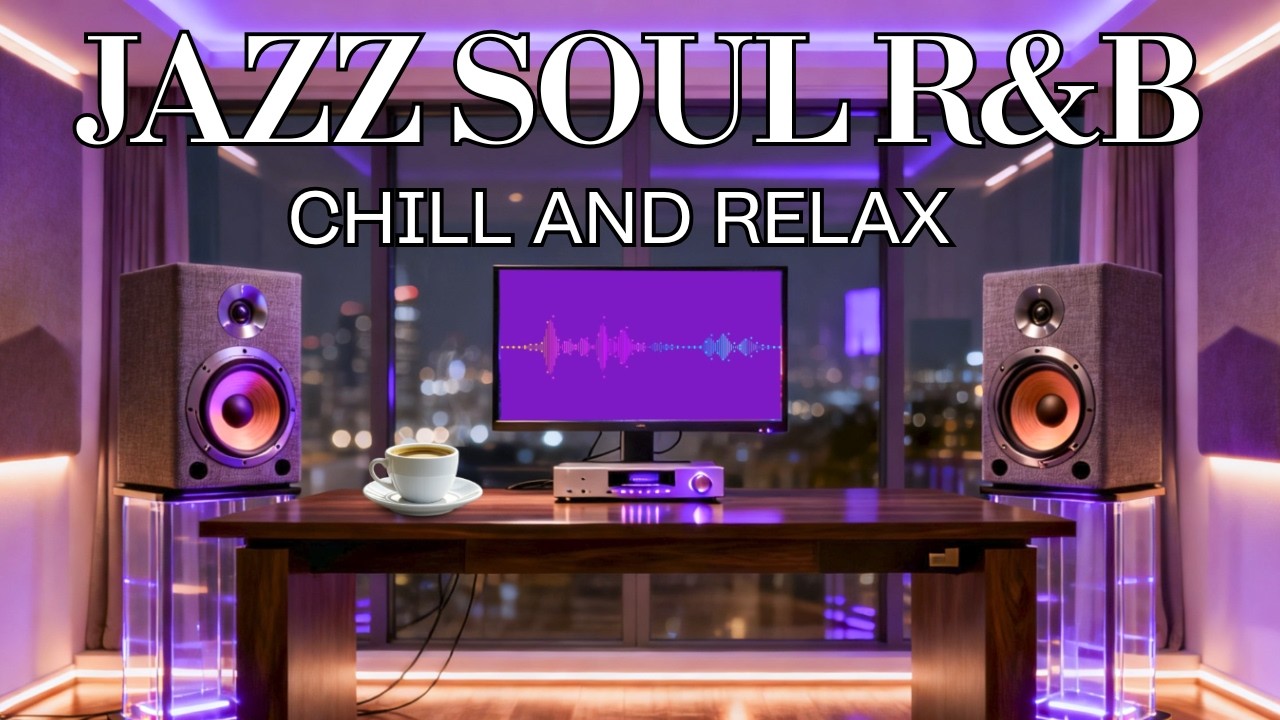 Smooth Jazz & Velvet R&B 🎷 Warm Night Chill for Work & Study