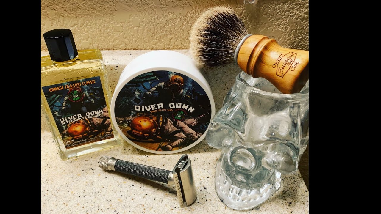 Мыло для бритья и лосьона после бритья PAA Diver Down. Вдохновение к лосьону после бритья Seafort...