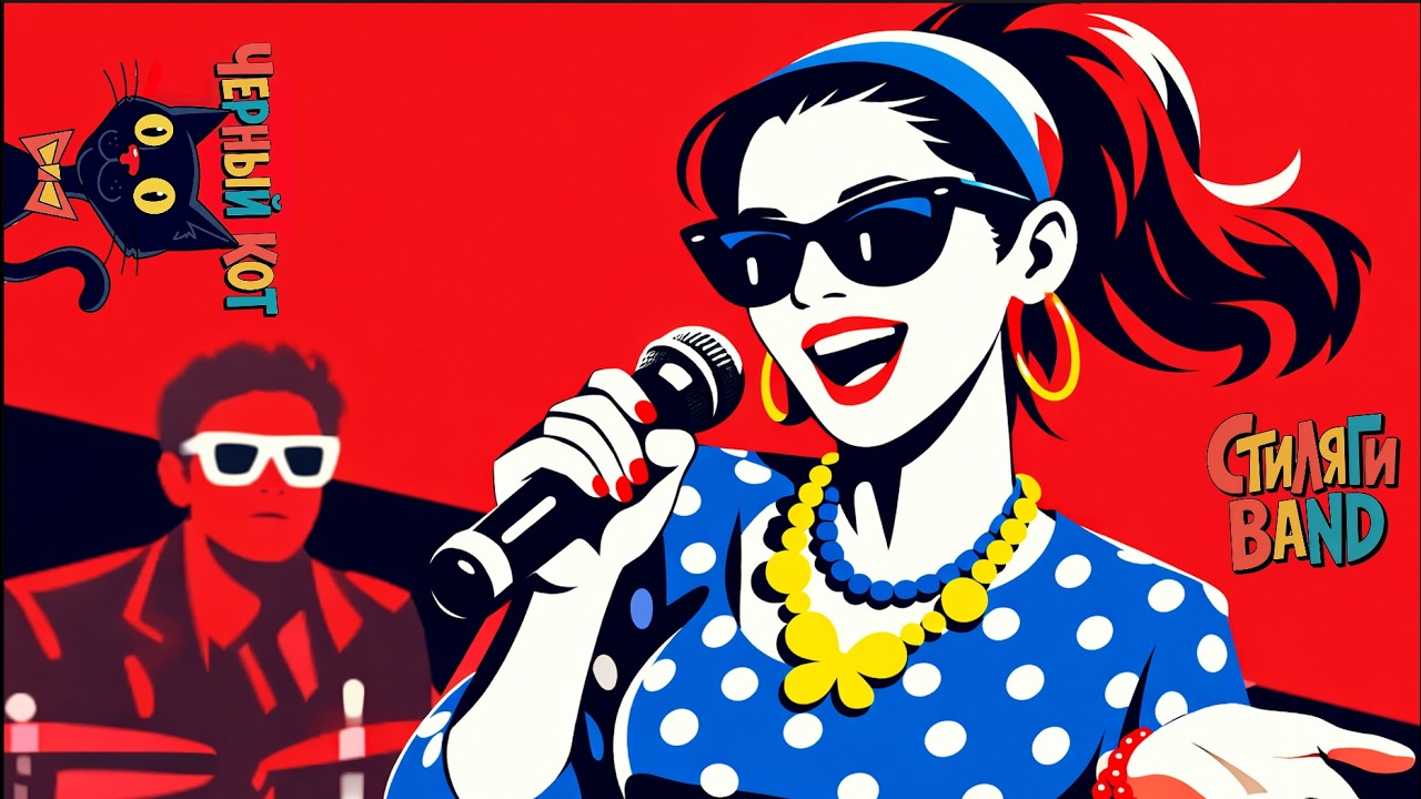 Стиляги BAND исполняют «Черный кот» | Live Show