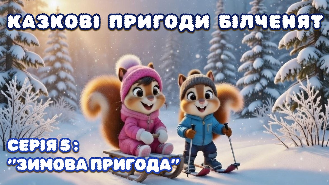 Казкові пригоди білченят. Серія 5: 