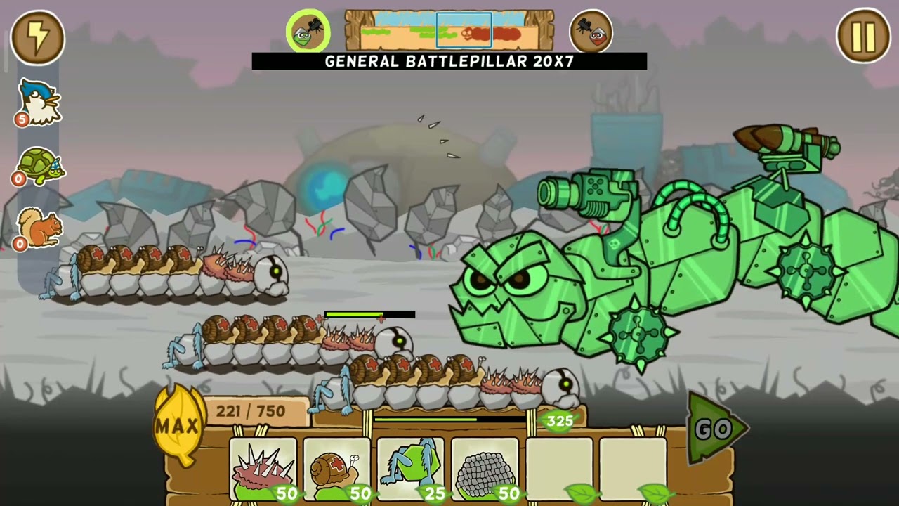 how to defeat the Las level of Battlepillars
