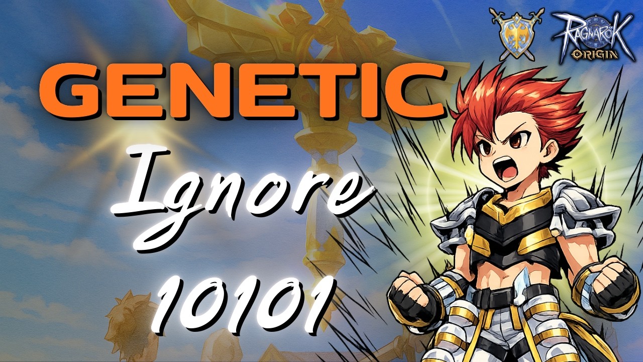 Ragnarok Origin : Genetic Ignore Base 10101 Build l BUSSABA Vs WASABI Guilde League
