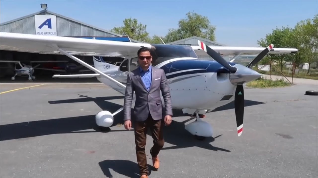 Light Aircraft Asia to Europe Turkey | Kabir Khan Afridi