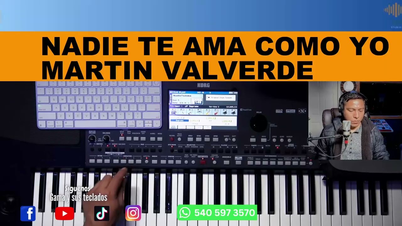 NADIE TE AMA COMO YO RITMOS KORG PA