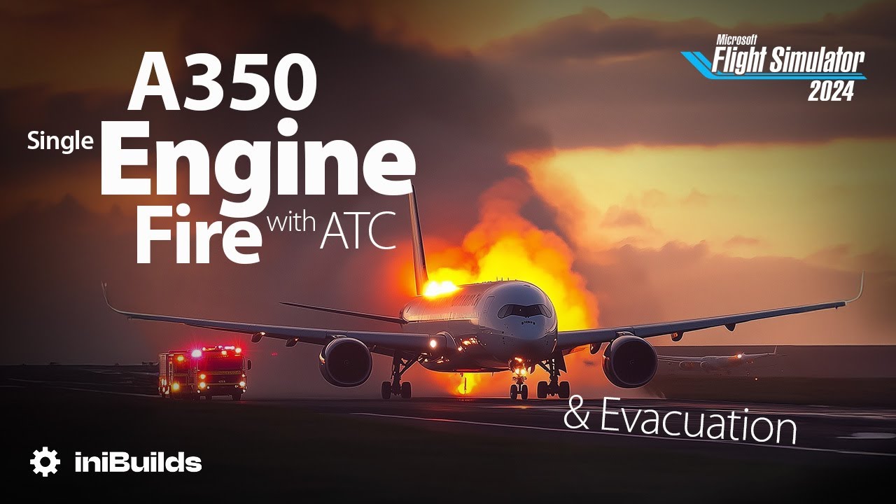 A350 engine fire & Evacuation Procedures after Heavy smoke