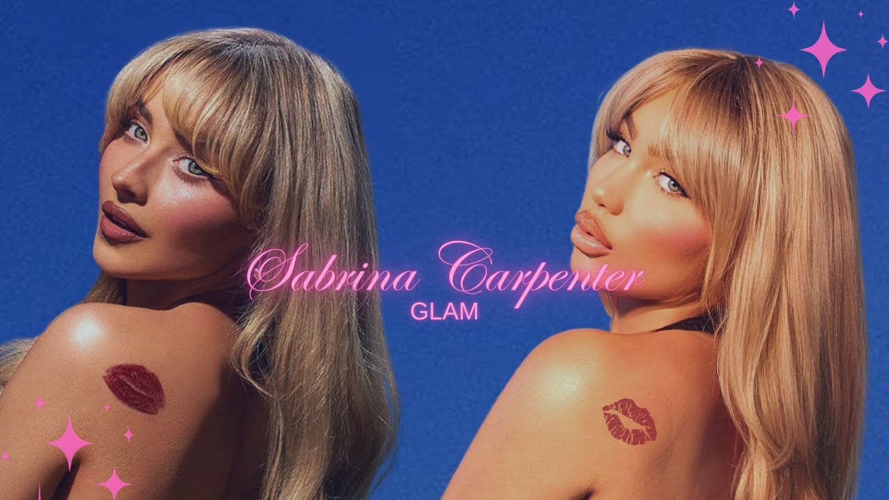 SABRINA CARPENTER GLAM TUTORIAL LIVE!