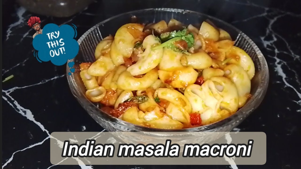 Indian style macroni || Masala macroni || pasta recipe 🍝🍝