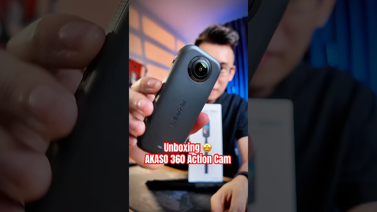 Unboxing Preview Action Cam - AKASO 360