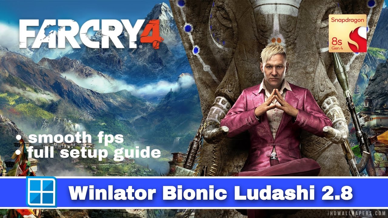 FAR CRY 4 | SMOOTH FPS 🔥WINLATOR BIONIC LUDASHI 2.8 | TEST ON POCO F7