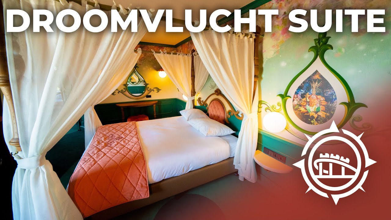 🇳🇱 EFTELING: Droomvlucht Suite Efteling Hotel | Themed Hotel Room Walkthrough 4K