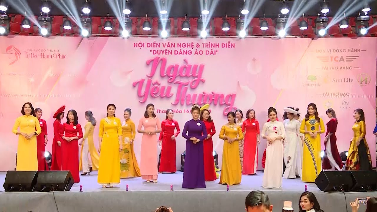 36 Thí Sinh Trình Diễn Thướt Tha Trong Tà Áo Dài | Phần Thi Duyên Dáng Áo Dài Thanh Hóa