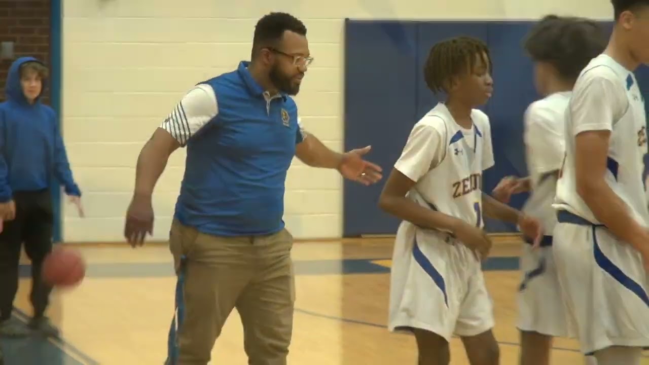 Zebulon Middle vs Rolesville Middle Boys Basketball 2024