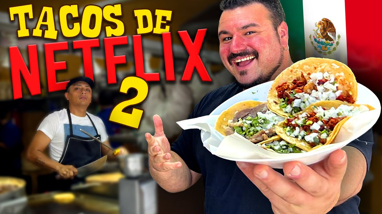 PROBANDO las MEJORES TAQUERÍAS de MEXICO según NETFLIX  2🌮