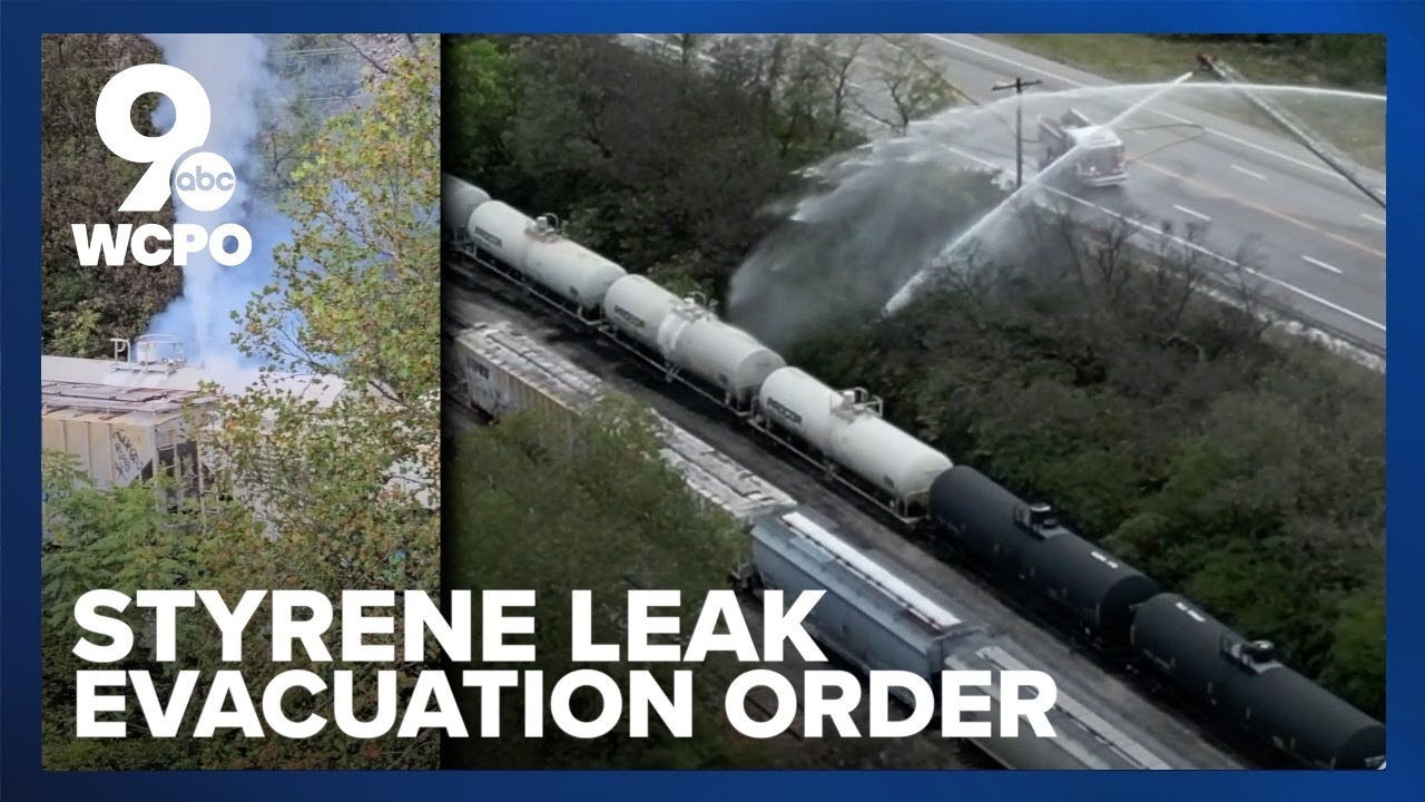 Residents evacuated for styrene leak in Ohio still can't return home, officials say