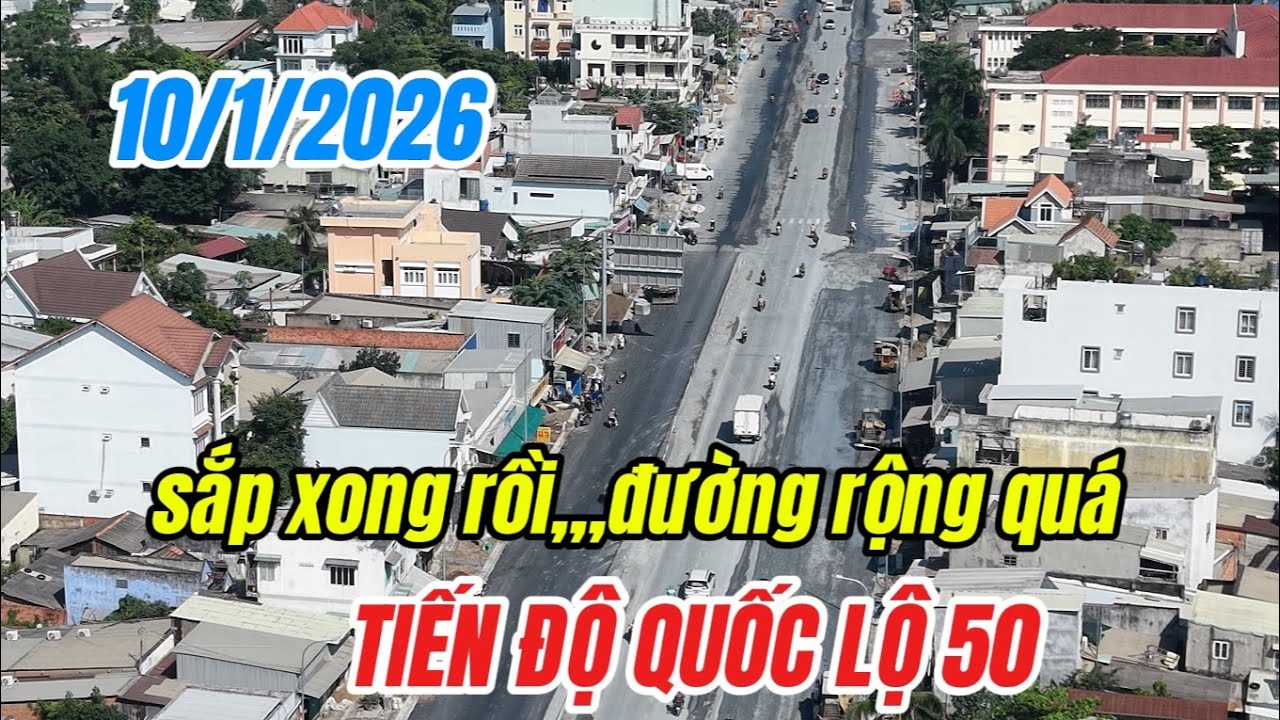 Quốc lộ 50: Toàn cảnh tiến độ MỞ RỘNG quốc lộ 50 , nhiều gói thầu bắt đâu tăng tốc cuối tuần