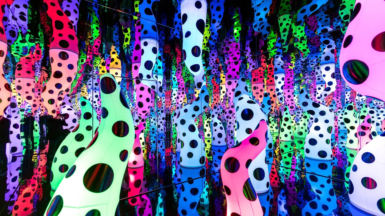 Yayoi Kusama exhibition at NGV International