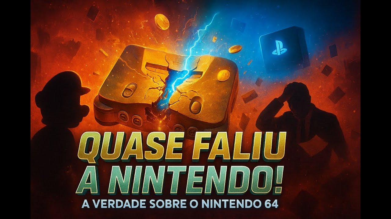 Como o Nintendo 64 QUASE Faliu a Nintendo 😱💔