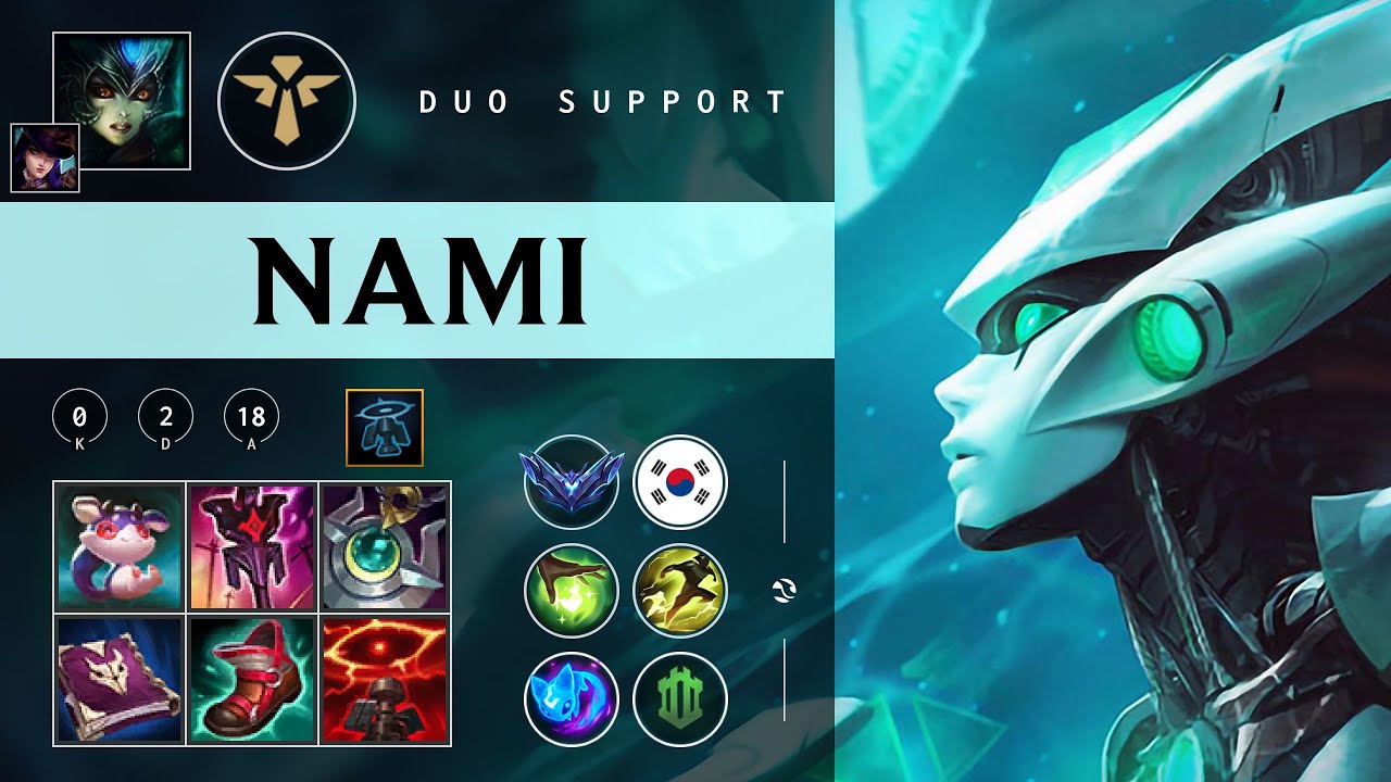 Nami Support vs Nautilus - KR Diamond Patch 26.02